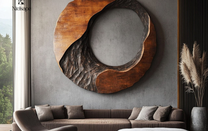 Large Rustic Wall Decor For Living Room – Creating Warmth, Scale, And Artistic Presence